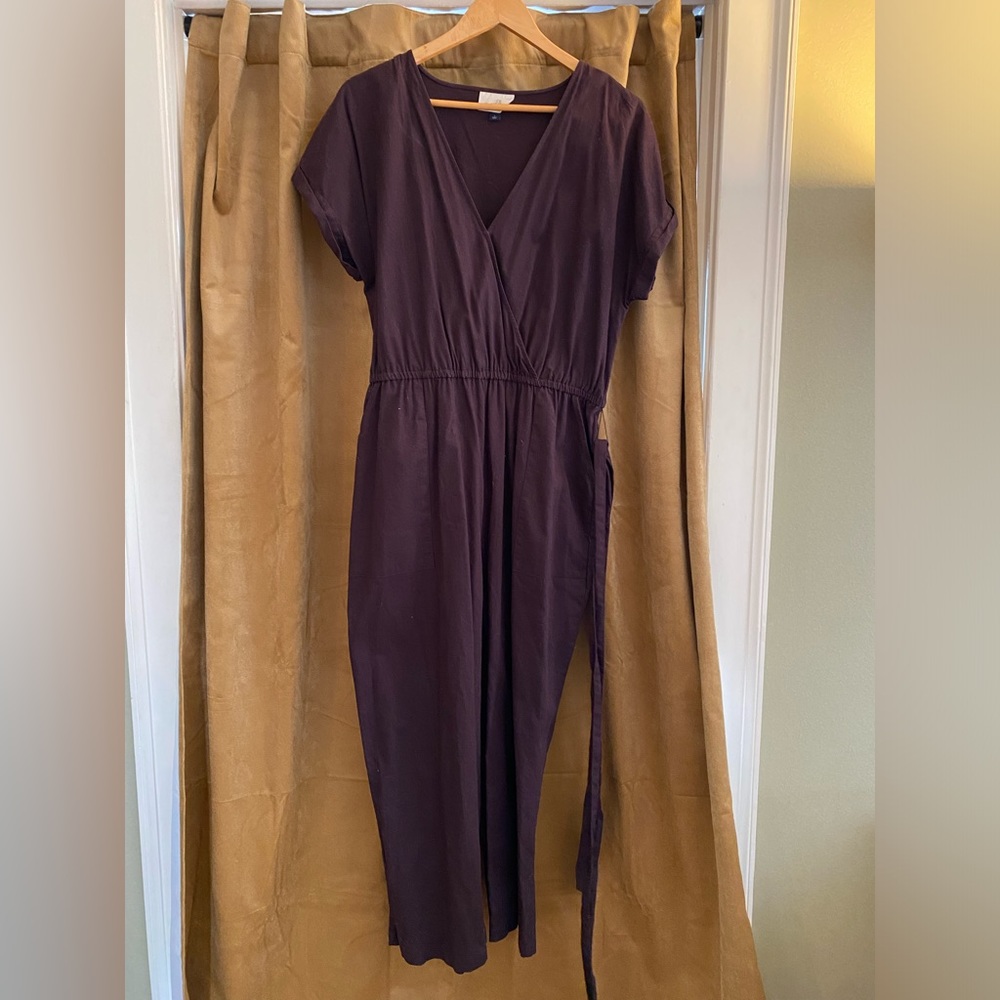Purple jumpsuit